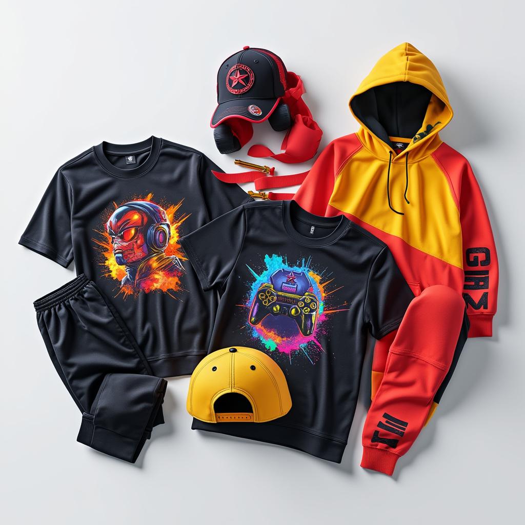 5 piece gamer apparel set 5 piece gamer apparel set