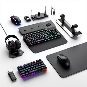 5 piece gaming accessories starter kit