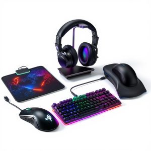 5 piece gaming accessory bundle