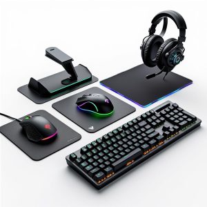 5 piece gaming accessory kit