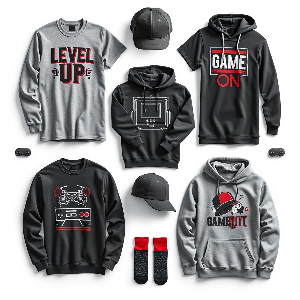 7 piece gamer apparel collection 7 piece gamer apparel collection