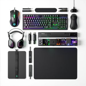 7 piece gaming accessory kit
