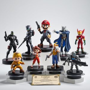 ultimate gaming collectible figurine set